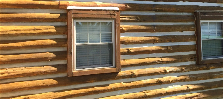 Log Home Whole Log Replacement  Lebanon, Virginia
